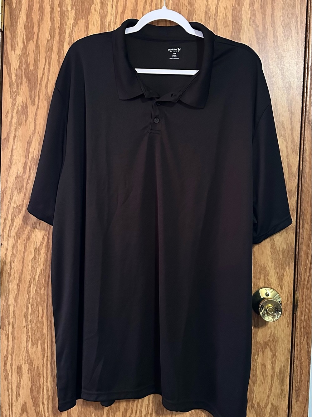 *NWT* Men’s Old Navy Active Core Go Fresh Black Polo Size XXXXL